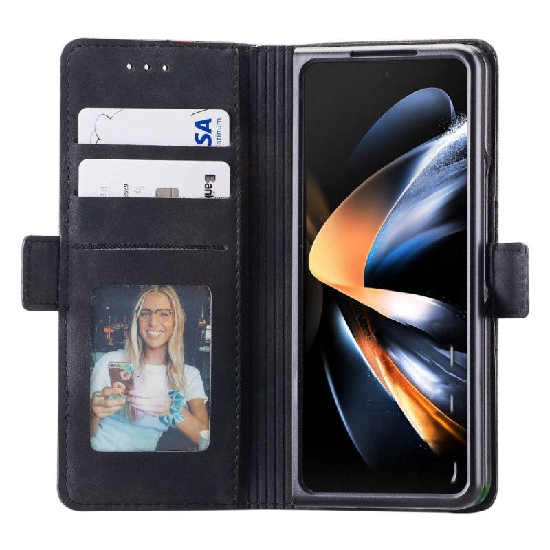 Peňaženkový Kryt Samsung Galaxy Z Fold 4 Casedance Serie Waltz 001