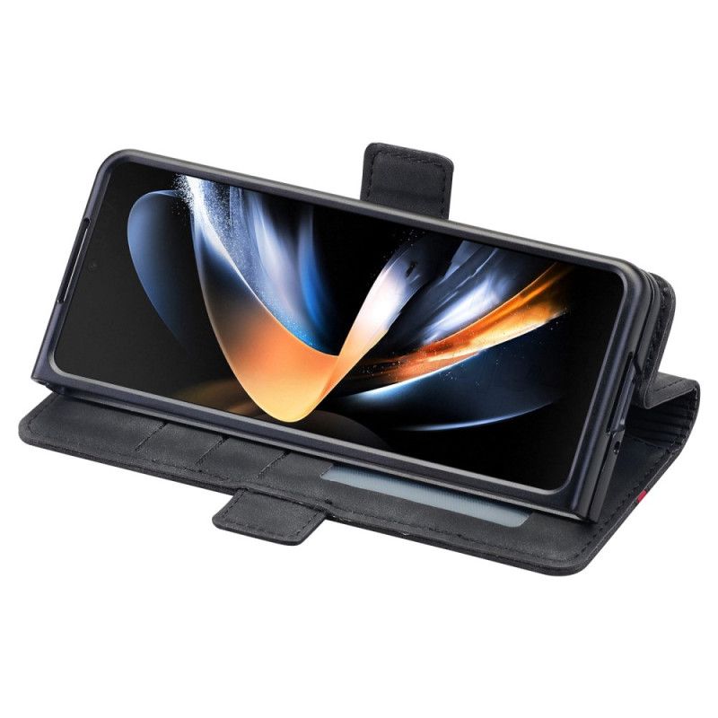 Peňaženkový Kryt Samsung Galaxy Z Fold 4 Casedance Serie Waltz 001