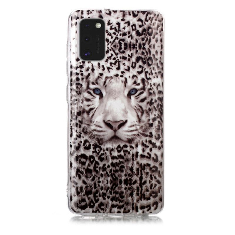 Kryt Samsung Galaxy A41 Leopard Fluorescenčný