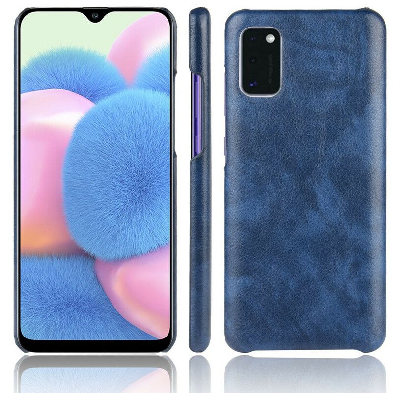 Kryt Samsung Galaxy A41 Litchi Performance Leather Effect