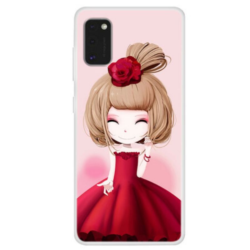 Kryt Samsung Galaxy A41 Manga Lady