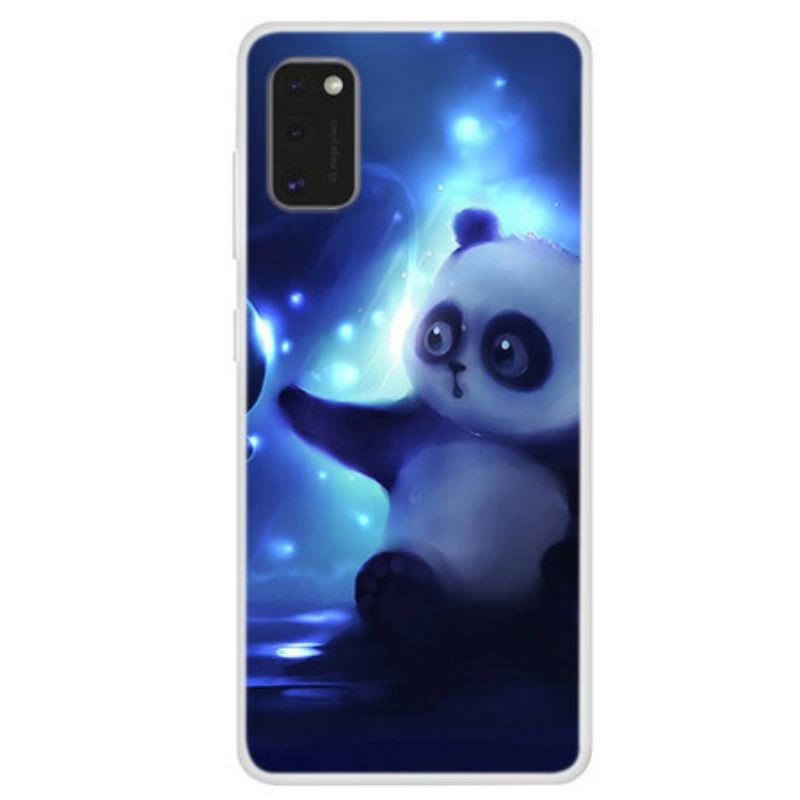 Kryt Samsung Galaxy A41 Panda Vo Vesmíre