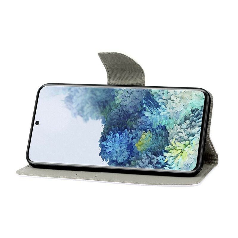 Kožené Puzdro Samsung Galaxy S21 5G Strappy Krík