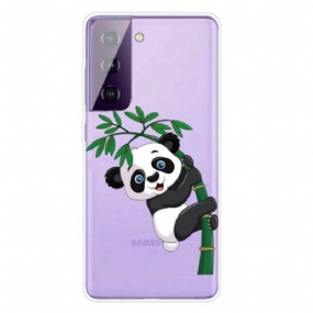 Kryt Samsung Galaxy S21 5G Panda Na Bambuse