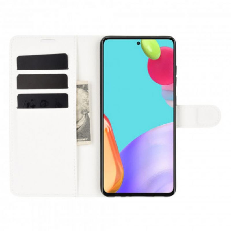 Kožené Puzdro Samsung Galaxy A52 4G / A52 5G / A52s 5G Klasické Liči