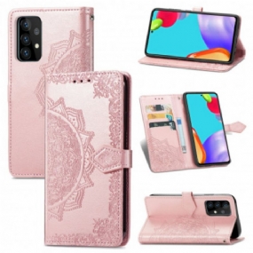 Kožené Puzdro Samsung Galaxy A52 4G / A52 5G / A52s 5G Mandala V Stredoveku