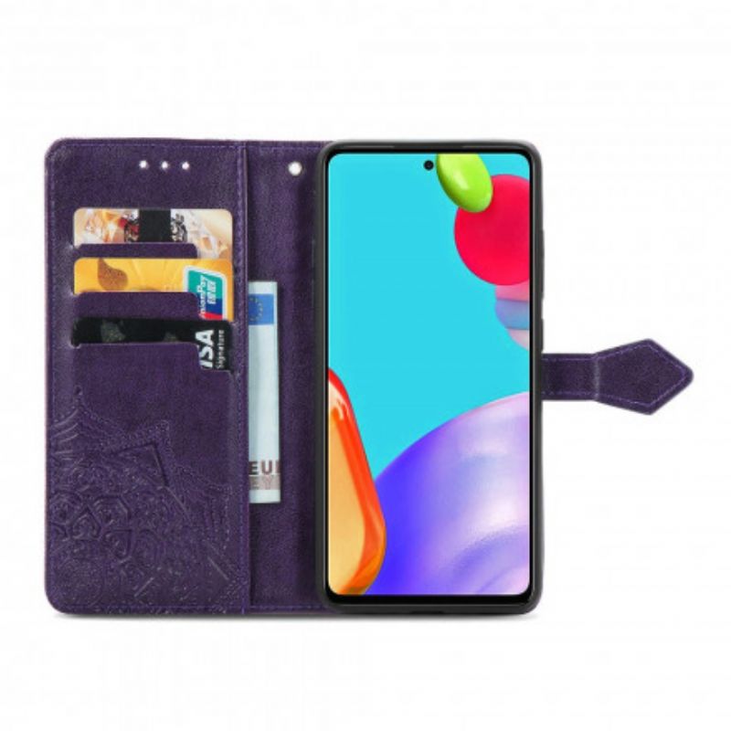 Kožené Puzdro Samsung Galaxy A52 4G / A52 5G / A52s 5G Mandala V Stredoveku