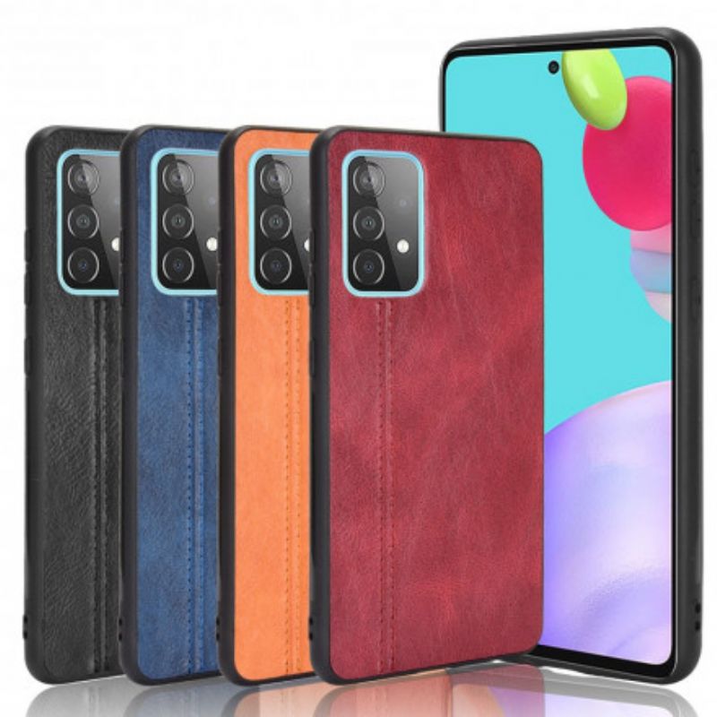 Kryt Samsung Galaxy A52 4G / A52 5G / A52s 5G Couture Leather Effect