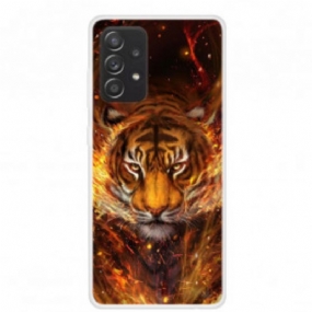 Kryt Samsung Galaxy A52 4G / A52 5G / A52s 5G Flexibilný Tiger