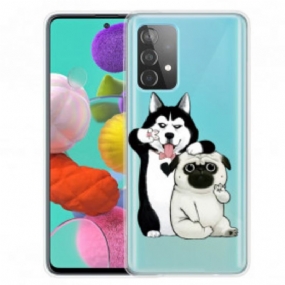 Kryt Samsung Galaxy A52 4G / A52 5G / A52s 5G Funny Dogs