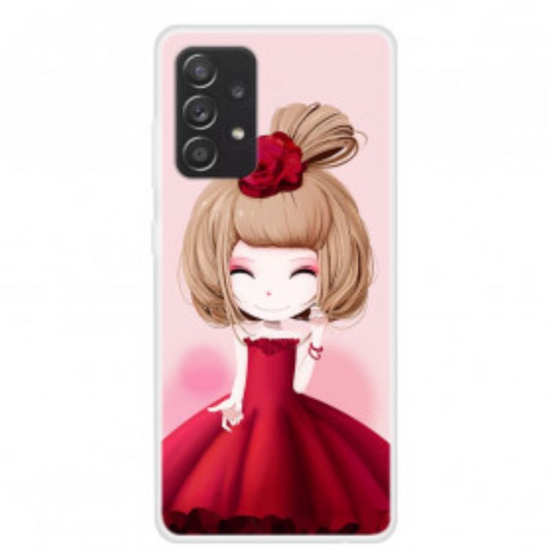 Kryt Samsung Galaxy A52 4G / A52 5G / A52s 5G Manga Lady