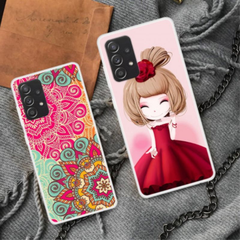 Kryt Samsung Galaxy A52 4G / A52 5G / A52s 5G Manga Lady