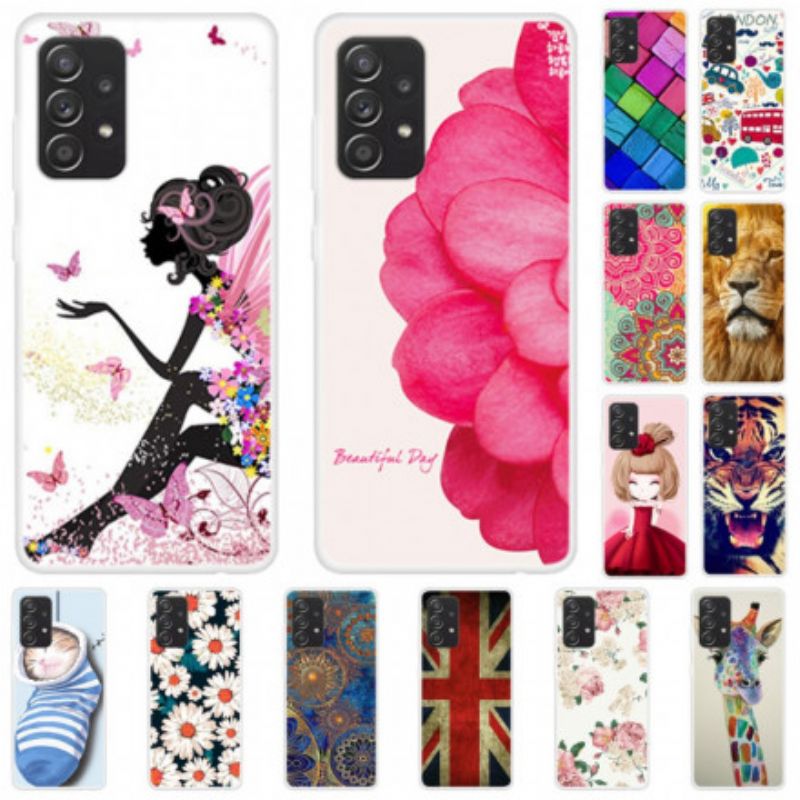 Kryt Samsung Galaxy A52 4G / A52 5G / A52s 5G Manga Lady