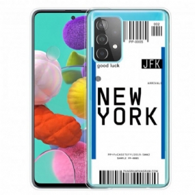 Kryt Samsung Galaxy A52 4G / A52 5G / A52s 5G Palubný Lístok Do New Yorku