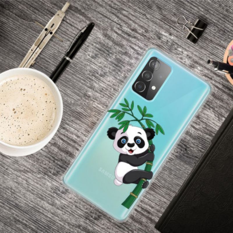 Kryt Samsung Galaxy A52 4G / A52 5G / A52s 5G Panda Na Bambuse