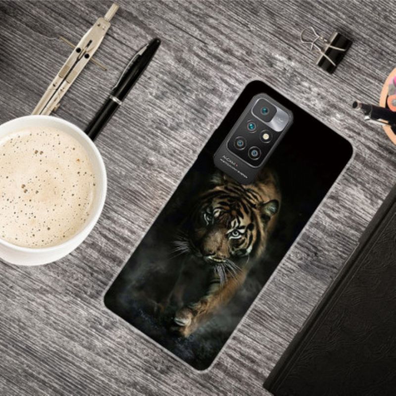 Kryt Xiaomi Redmi 10 Flexibilný Tiger