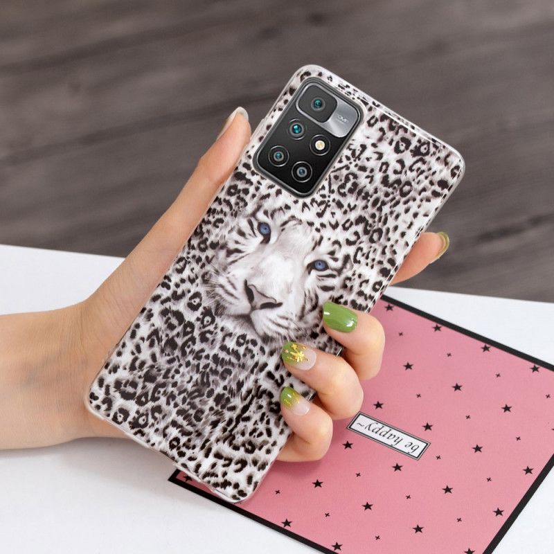 Kryt Xiaomi Redmi 10 Leopard Fluorescenčný