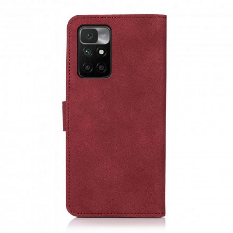 Peňaženkový Kryt Xiaomi Redmi 10 Khazneh Texture Leather Effect