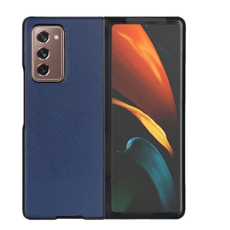 Kryt Samsung Galaxy Z Fold 2 Hybridná A Pravá Koža