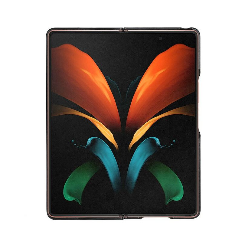 Kryt Samsung Galaxy Z Fold 2 Hybridná A Pravá Koža