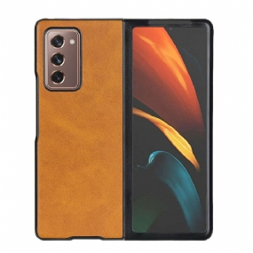 Kryt Samsung Galaxy Z Fold 2 Prémiová Umelá Koža