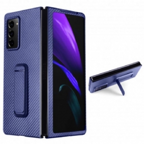 Kryt Samsung Galaxy Z Fold 2 Textúrované S Podporou Hands-free