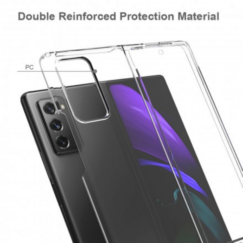 Kryt Samsung Galaxy Z Fold 2 Transparentný Hybrid