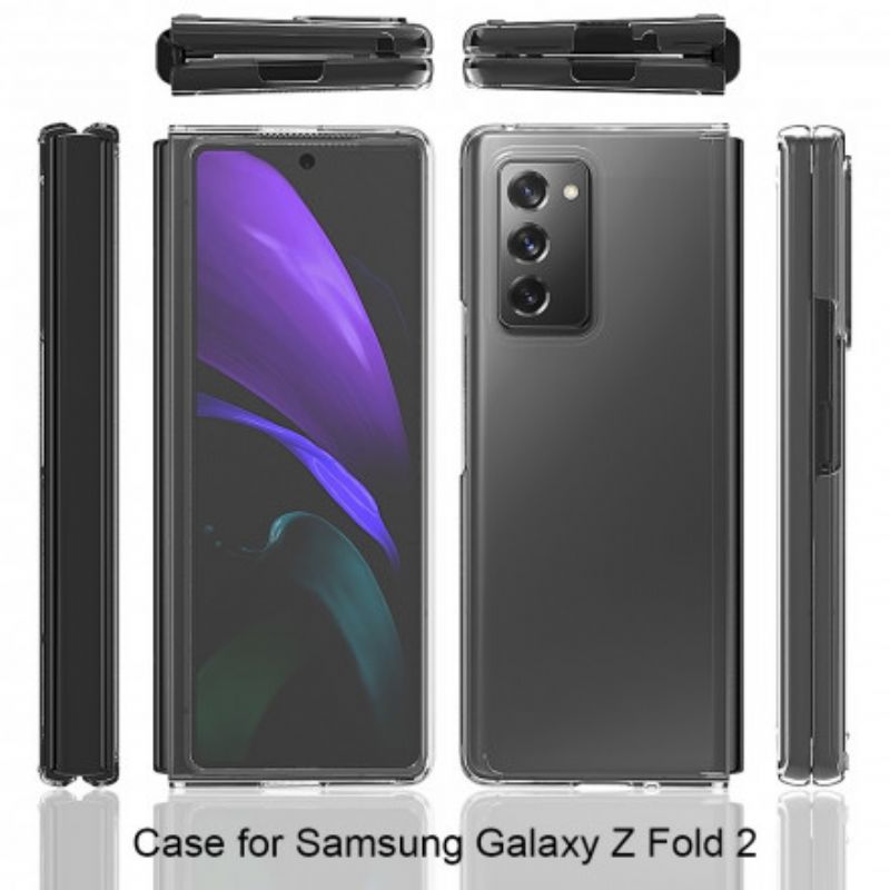 Kryt Samsung Galaxy Z Fold 2 Transparentný Hybrid