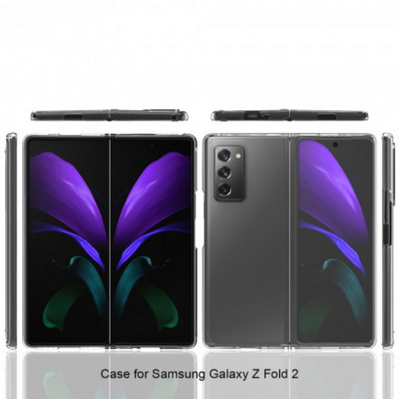 Kryt Samsung Galaxy Z Fold 2 Transparentný Hybrid