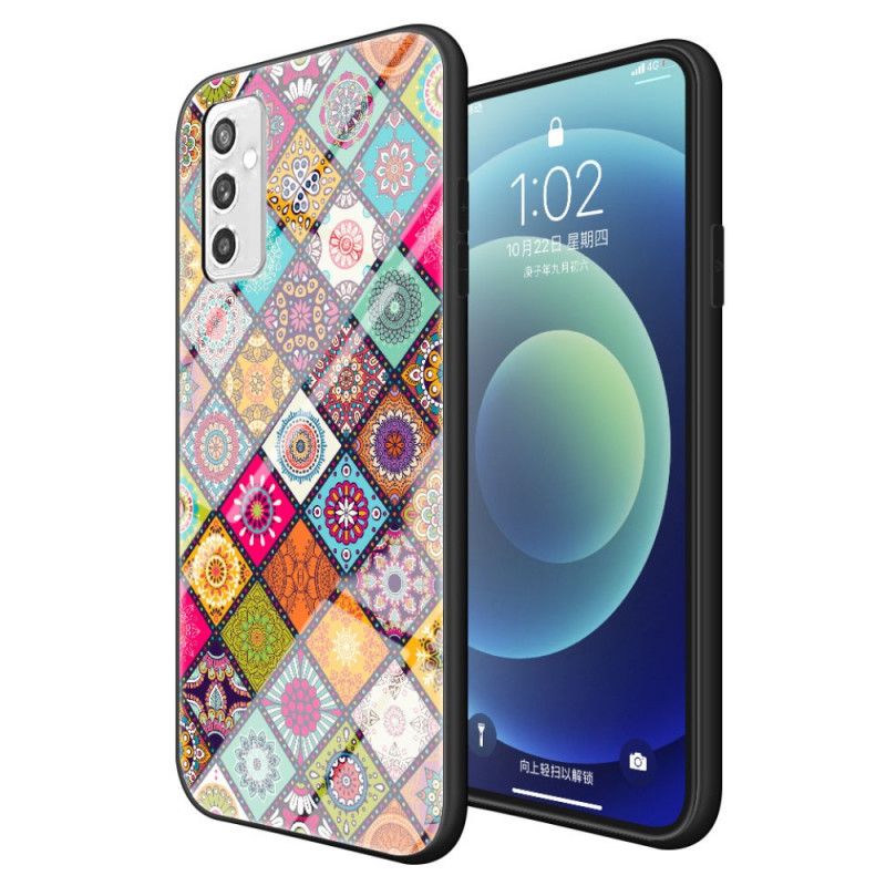 Kryt Samsung Galaxy M52 5G Orientálna Tapiséria Na Remienku