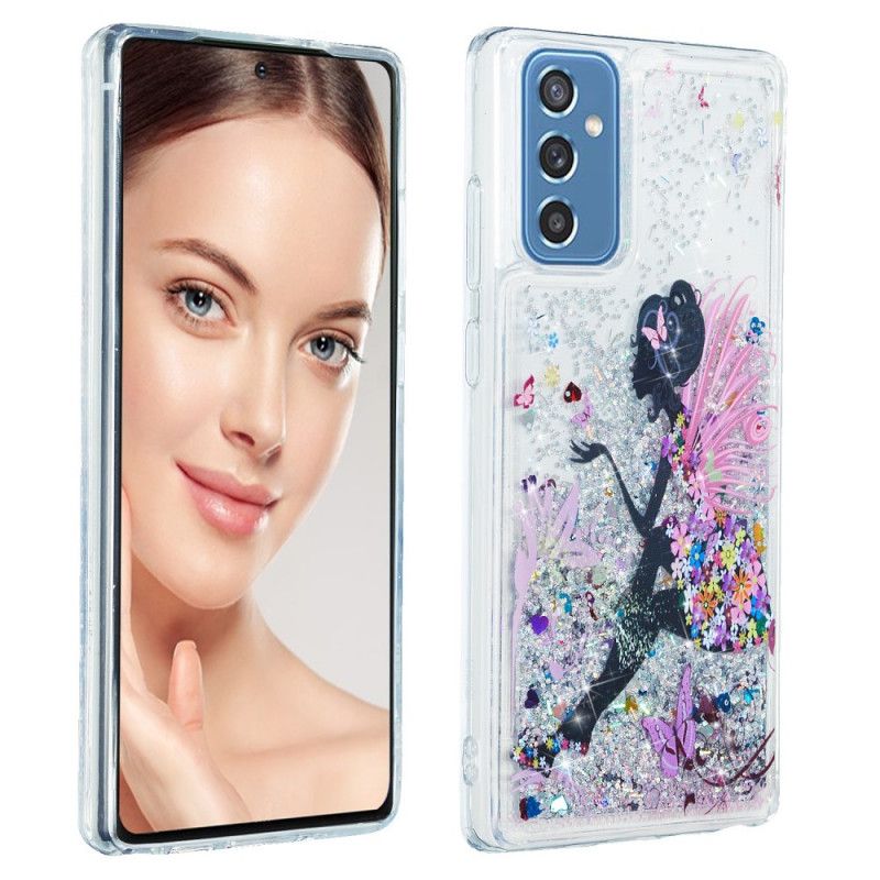 Kryt Samsung Galaxy M52 5G Princezná Flitre