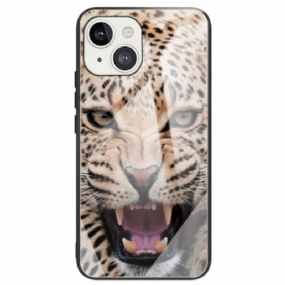 Kryt iPhone 14 Leopardie Tvrdené Sklo