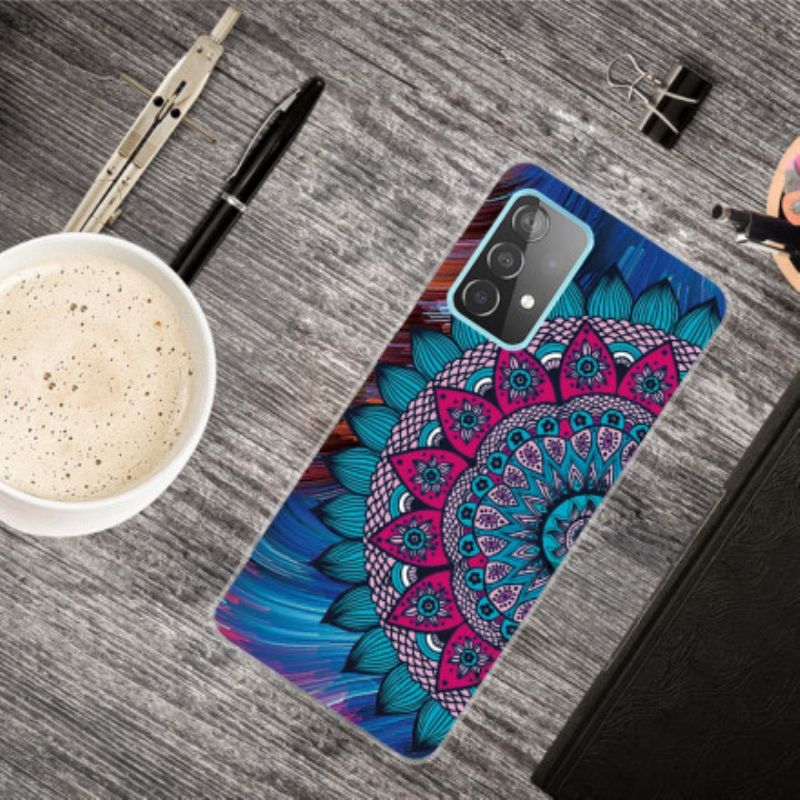 Kryt Samsung Galaxy A32 5G Farebná Mandala