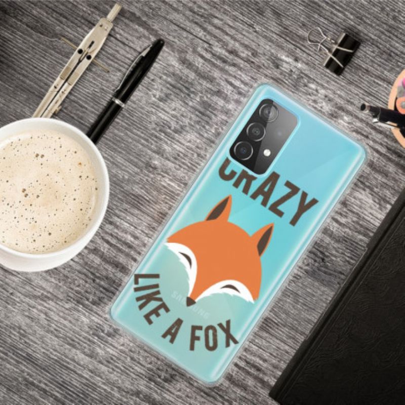 Kryt Samsung Galaxy A32 5G Fox / Crazy Like A Fox