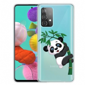 Kryt Samsung Galaxy A32 5G Panda Na Bambuse