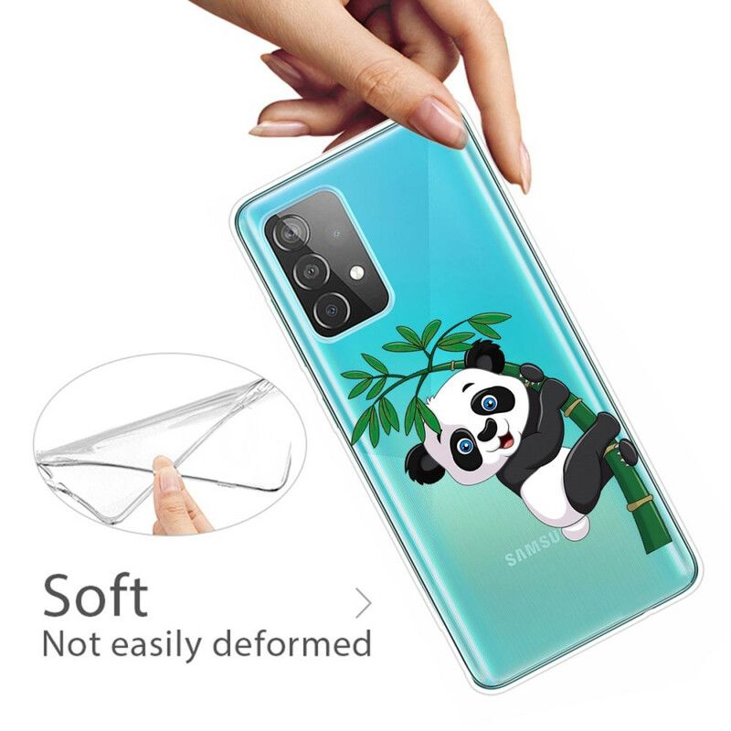 Kryt Samsung Galaxy A32 5G Panda Na Bambuse