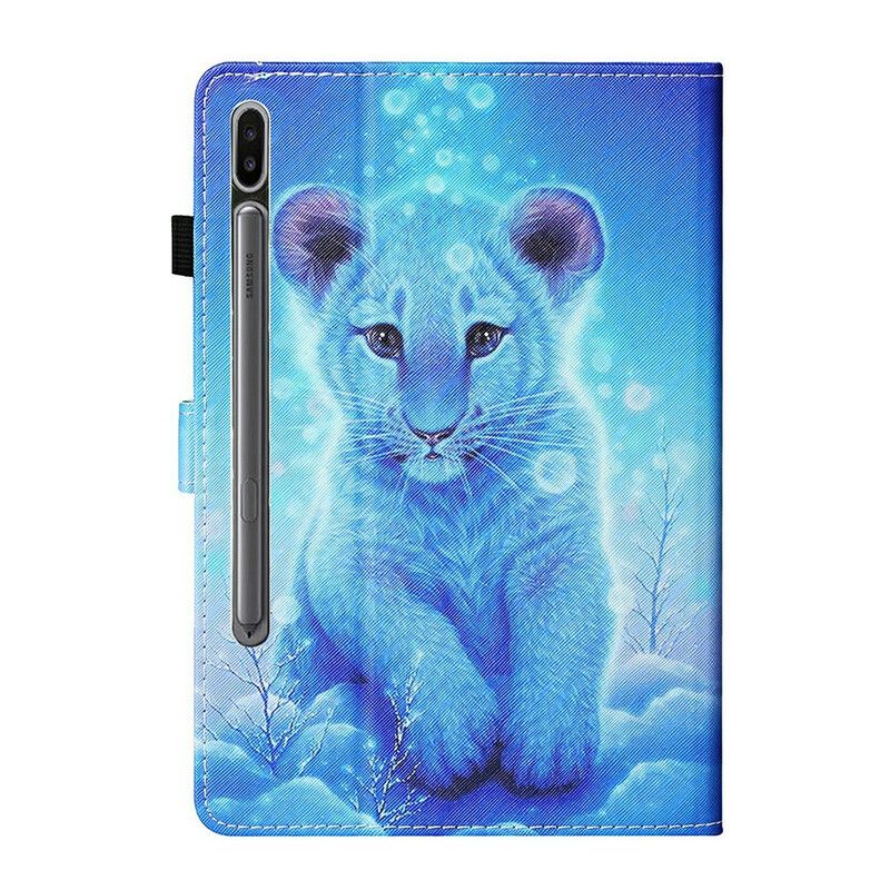 Flipové Puzdro Samsung Galaxy Tab S8 / Tab S7 Baby Tiger