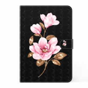 Kožené Puzdro Samsung Galaxy Tab S8 / Tab S7 Kvety Stromov Z Umelej Kože