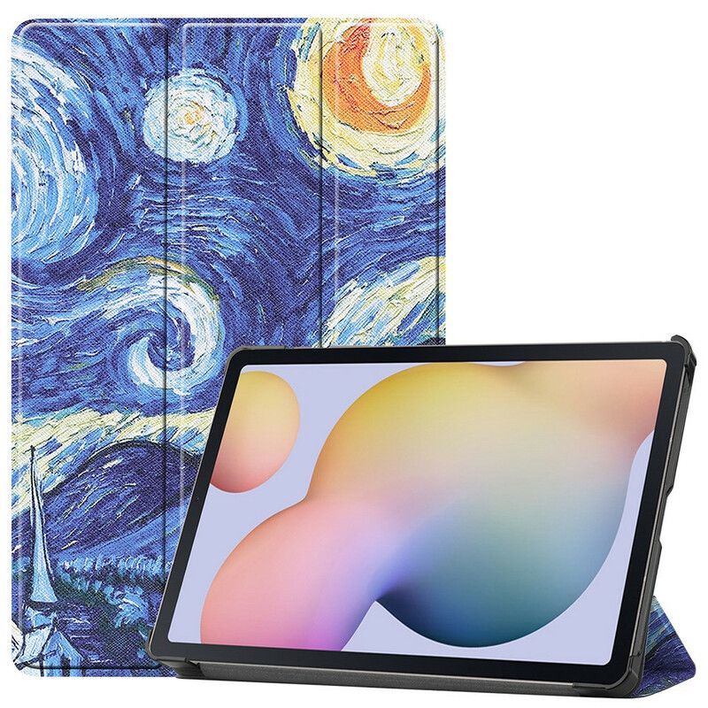 Kryt Samsung Galaxy Tab S8 / Tab S7 Držiak Na Pero Starry Night