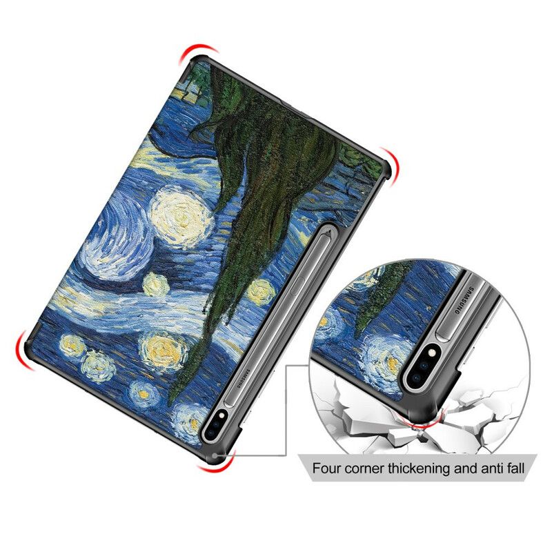 Kryt Samsung Galaxy Tab S8 / Tab S7 Vylepšený Van Gogh