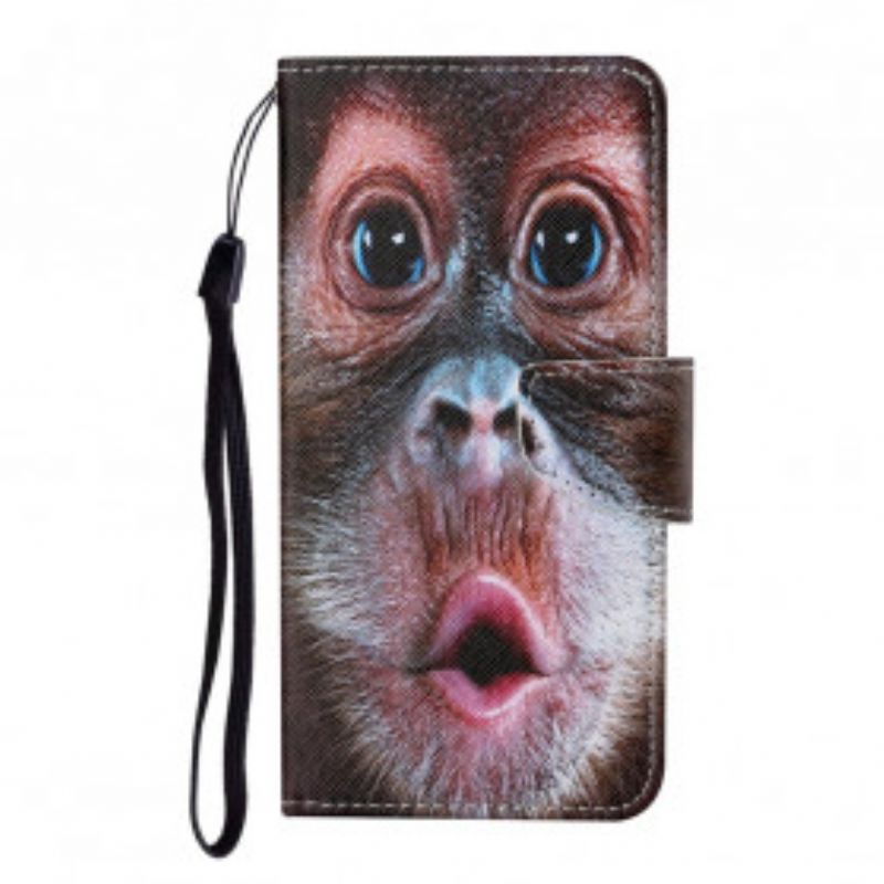 Kožené Puzdro Samsung Galaxy M12 / A12 Tangá Monkey