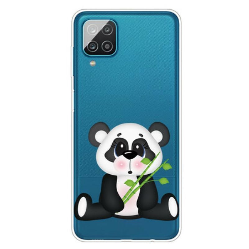 Kryt Samsung Galaxy M12 / A12 Bezproblémová Smutná Panda