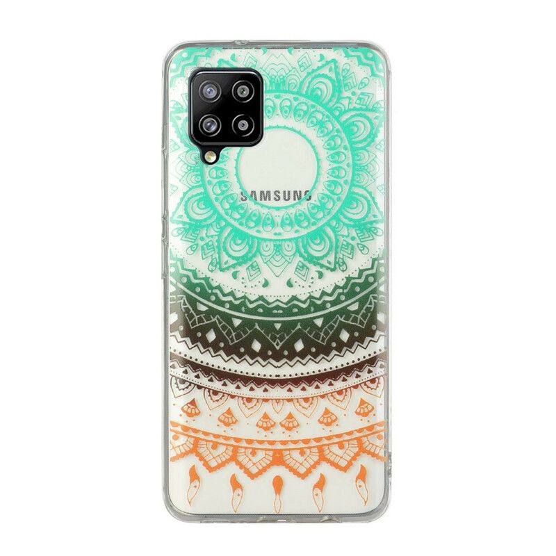 Kryt Samsung Galaxy M12 / A12 Bezšvové Kvety Mandala