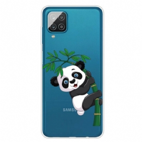 Kryt Samsung Galaxy M12 / A12 Bezšvové Panda Na Bambusu