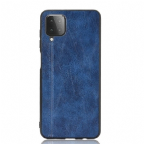 Kryt Samsung Galaxy M12 / A12 Couture Leather Effect