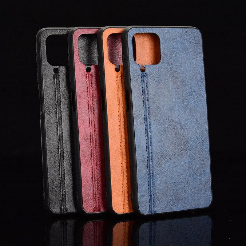 Kryt Samsung Galaxy M12 / A12 Couture Leather Effect