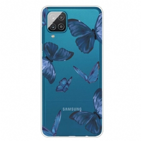 Kryt Samsung Galaxy M12 / A12 Divoké Motýle