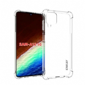 Kryt Samsung Galaxy M12 / A12 Transparentný Enkay