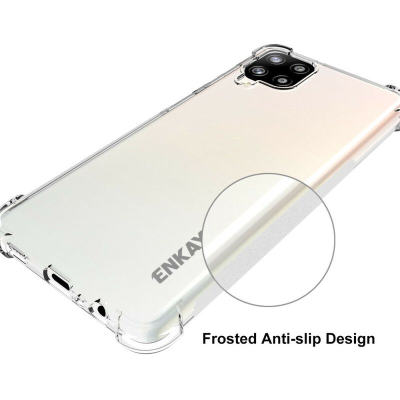 Kryt Samsung Galaxy M12 / A12 Transparentný Enkay