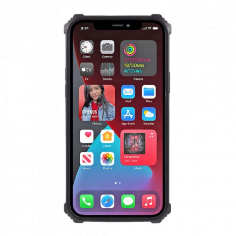 Kryt iPhone 12 / 12 Pro Odnímateľná Kamuflážna Podpora